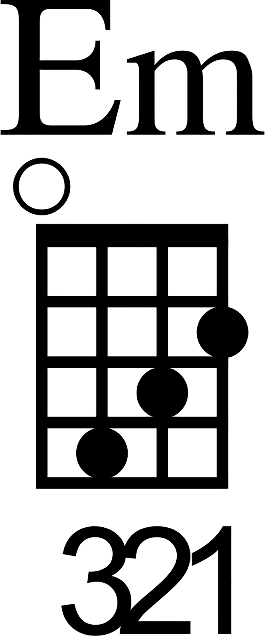 Em Ukulele Chord